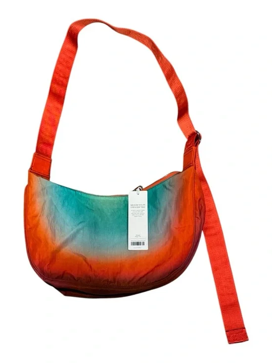 NWT Baggu Julia Heuer Medium Nylon Crescent Bag Rain - Picture 2 of 5